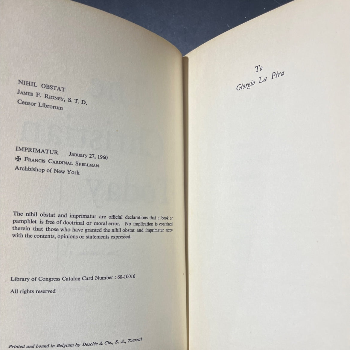 the christian today book, by jean daniélou, s.j., 1960 Hardcover image 3