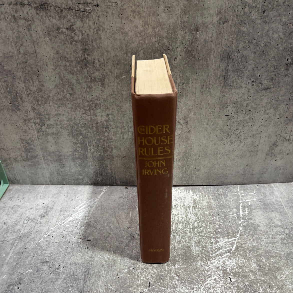 the cider house rules book, by john irving, 1985 Hardcover image 4