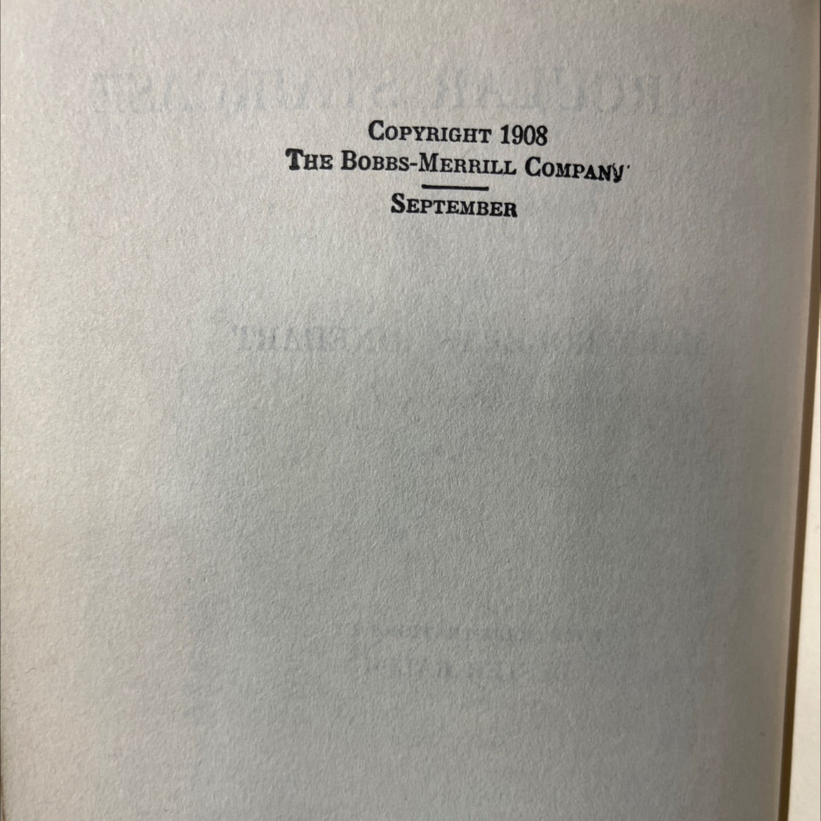 the circular staircase book, by mary roberts rinehart, 1908 Hardcover image 3