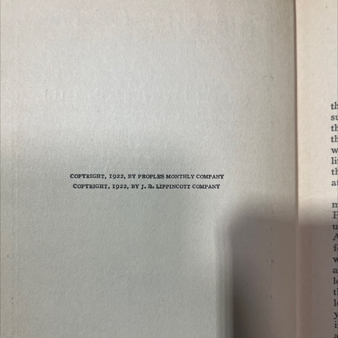 the city of fire book, by grace livingston hill, 1922 Hardcover image 3