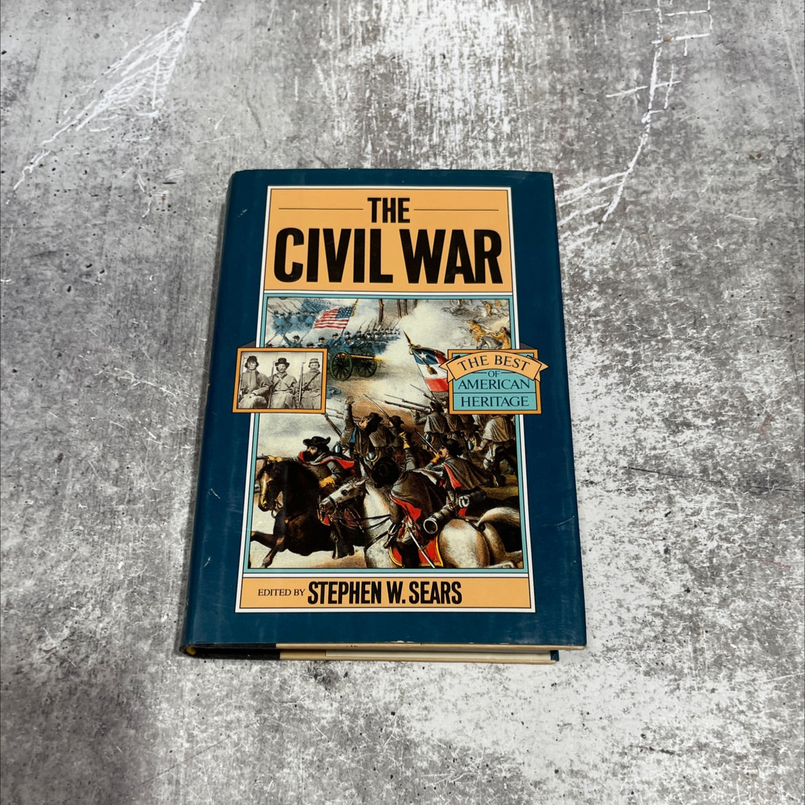 the civil war the best of american heritage book, by Stephen W. Sears, 1991 Hardcover image 1