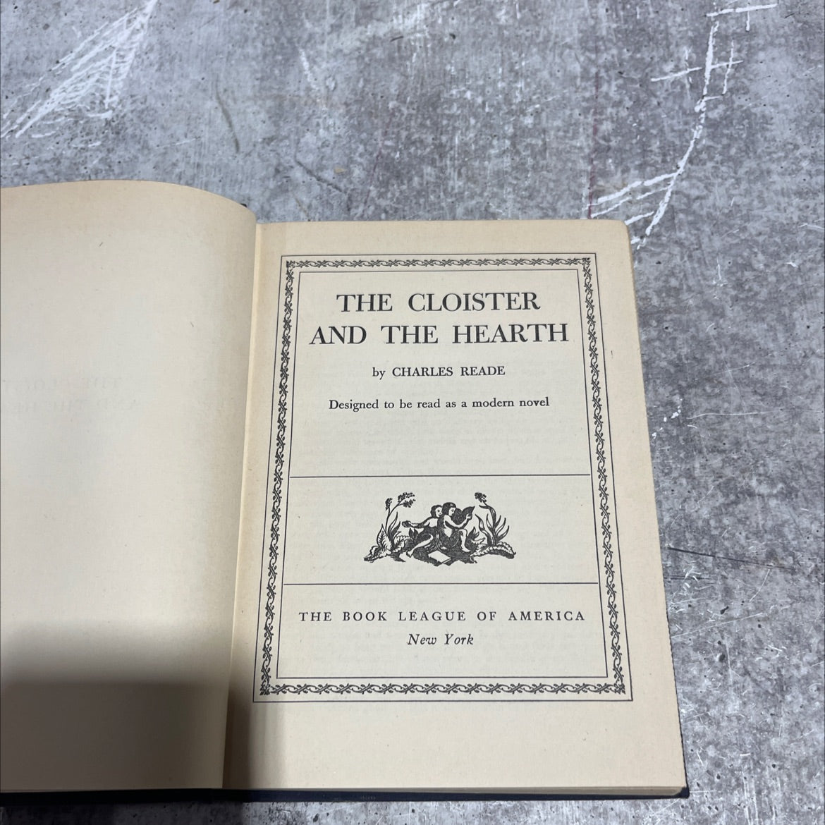 the cloister and the hearth book, by charles reade, 1970 Hardcover image 2