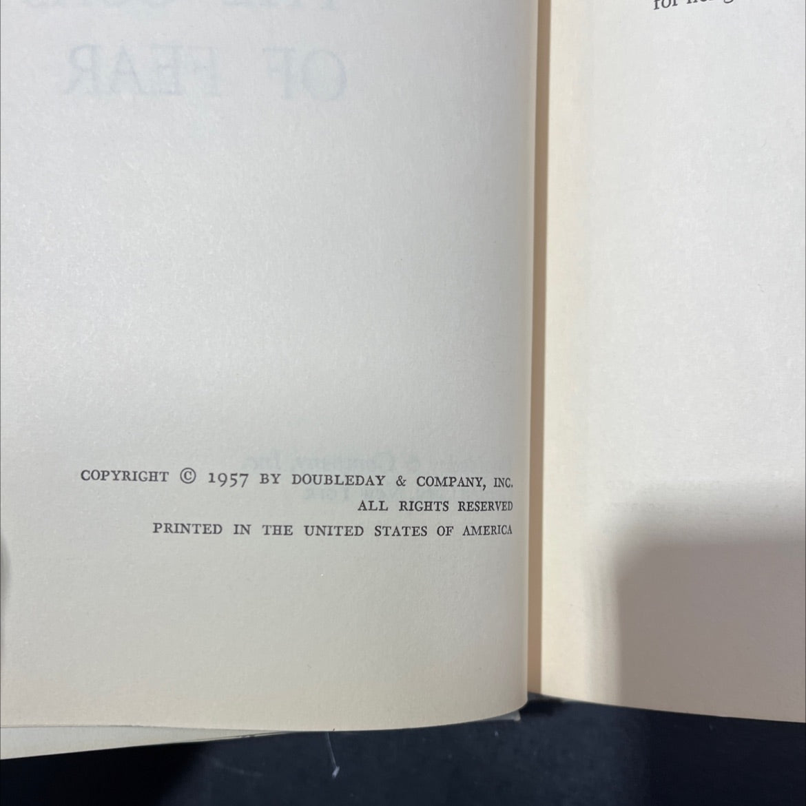 the coast of fear book, by K. G. Ballard, 1957 Hardcover image 3