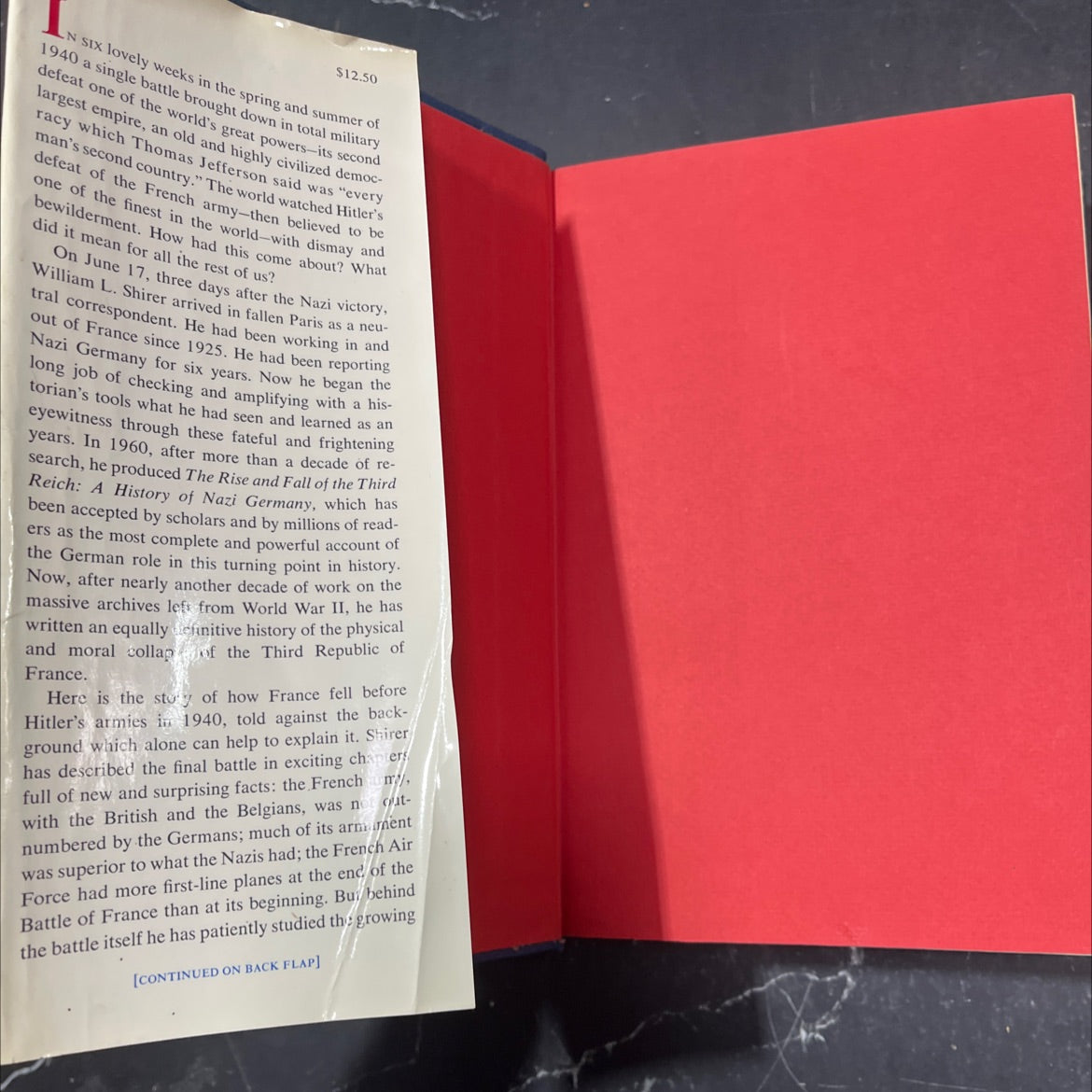 the collapse of the third republic an inquiry into the fall of france in 1940 book, by william l. shirer, 1969 Hardcover image 4