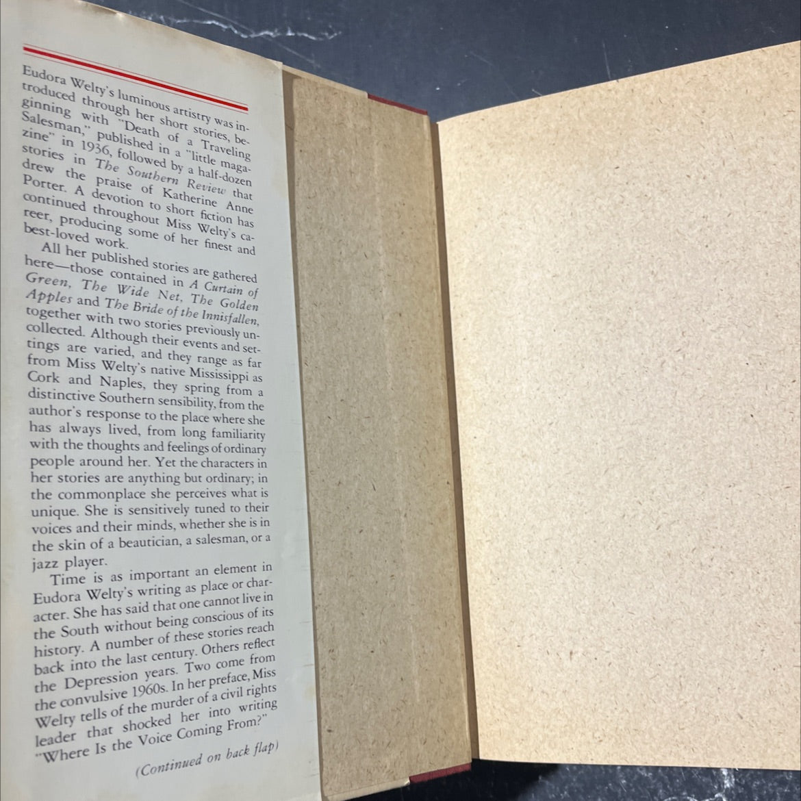 the collected stories of eudora welty book, by Eudora Welty, 1980 Hardcover image 4