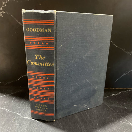 the committee book, by walter goodman, 1970 Hardcover image 1