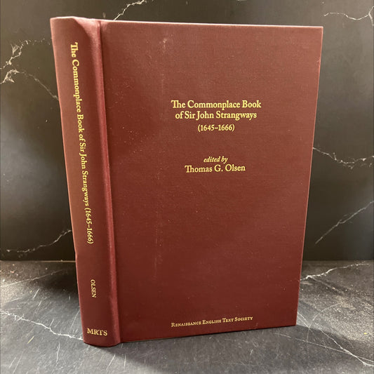 the commonplace book of sir john strangways book, by John Strangways, 2004 Hardcover image 1