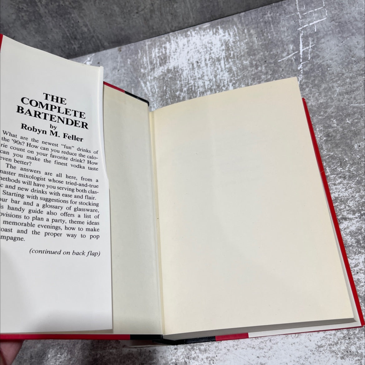 the complete bartender book, by Robyn M. Feller, 1990 Hardcover image 4