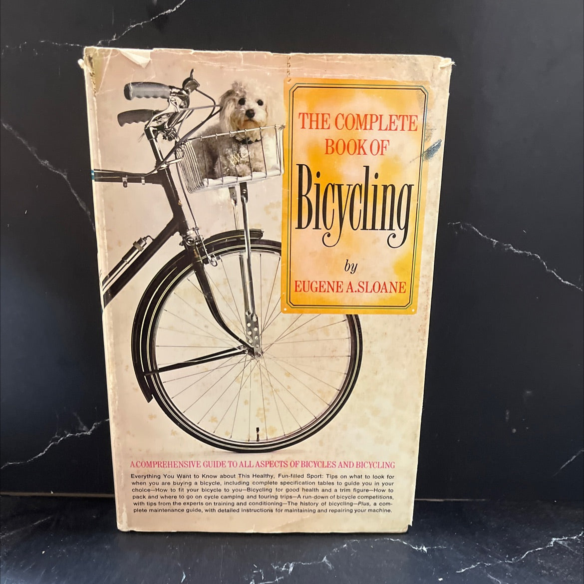 the complete book of bicycling book, by eugene a. sloane, 1970 Hardcover image 1