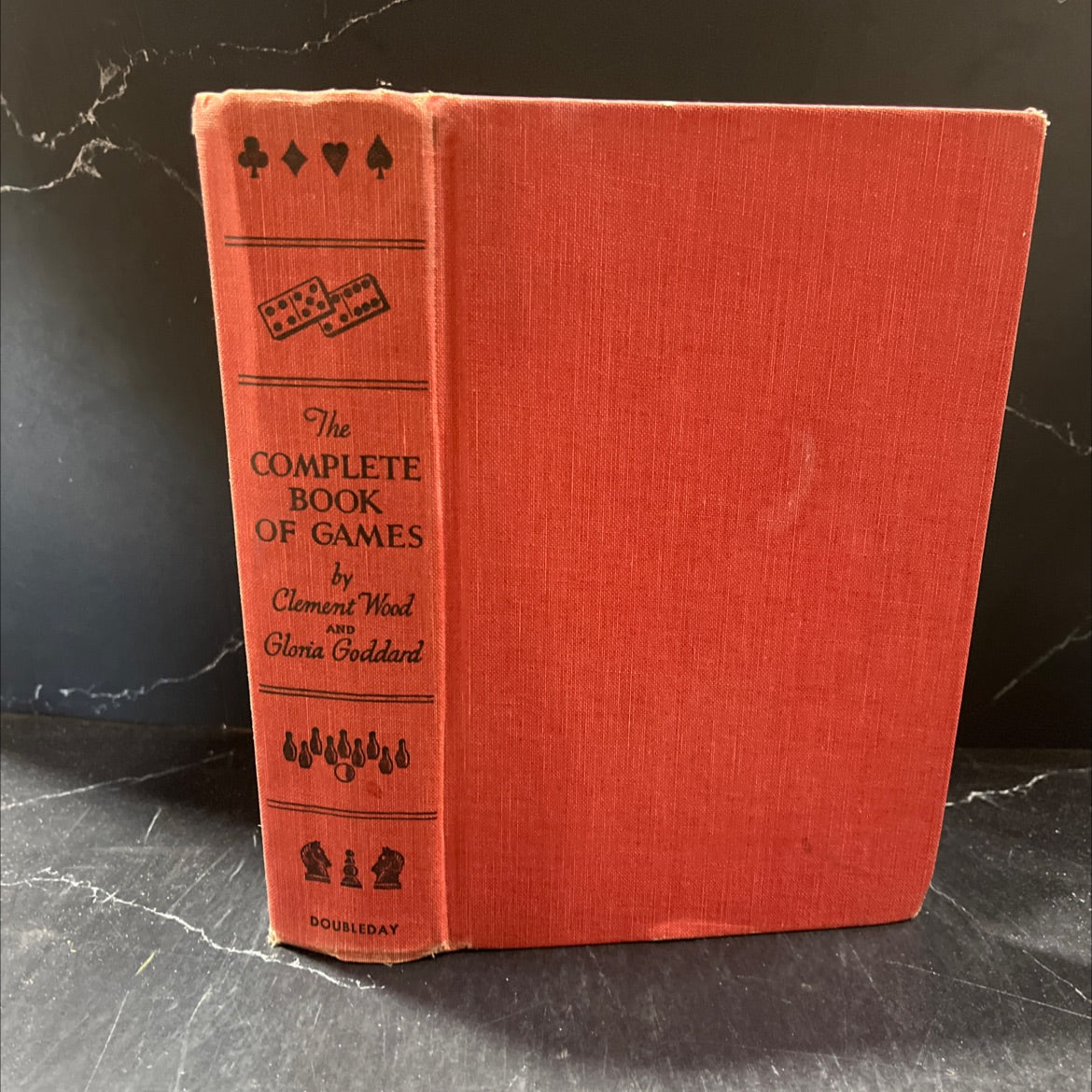 the complete book of games book, by clement wood & gloria goddard, 1940 Hardcover image 1