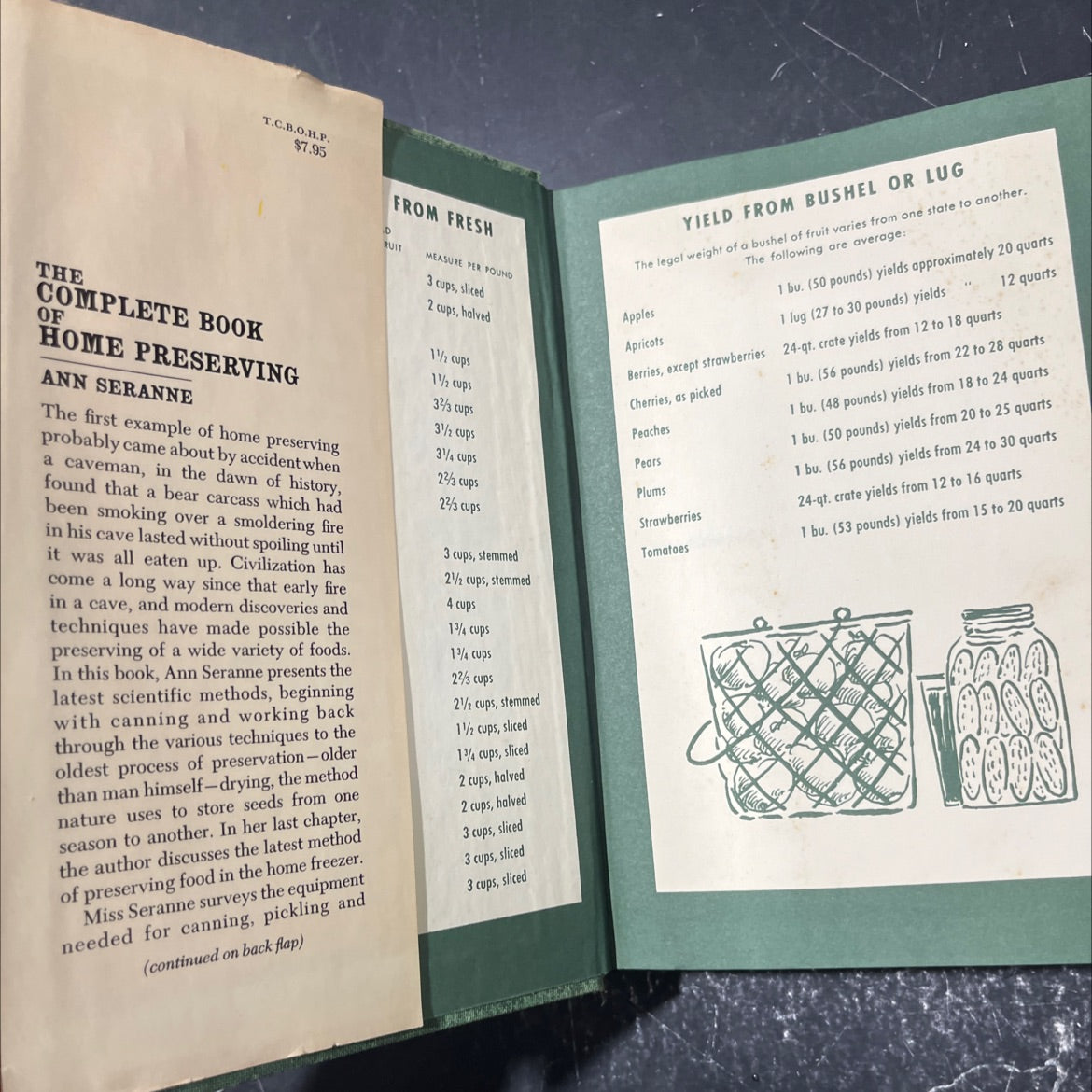 the complete book of home preserving book, by ann seranne, 1955 Hardcover image 4
