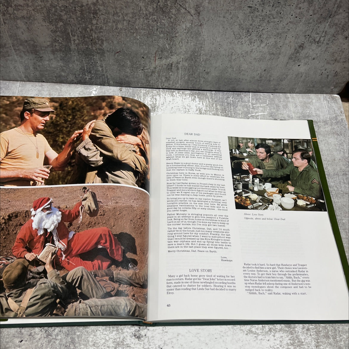 the complete book of m*a*s*h book, by Suzy Kalter, 1984 Hardcover image 4