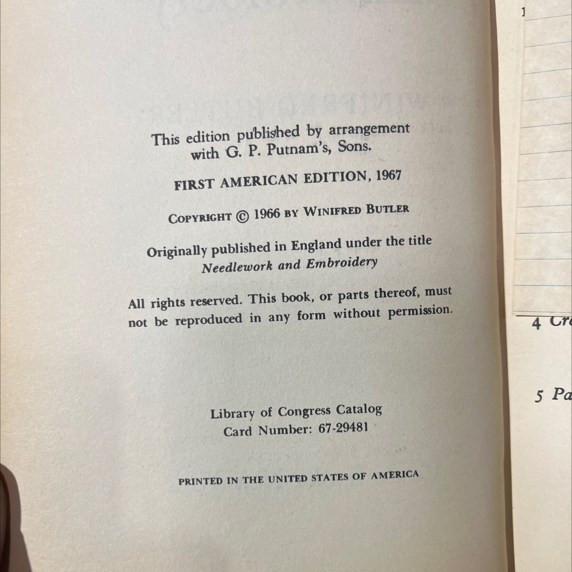 the complete book of needlework and embroidery book, by winifred butler, 1967 Hardcover image 3