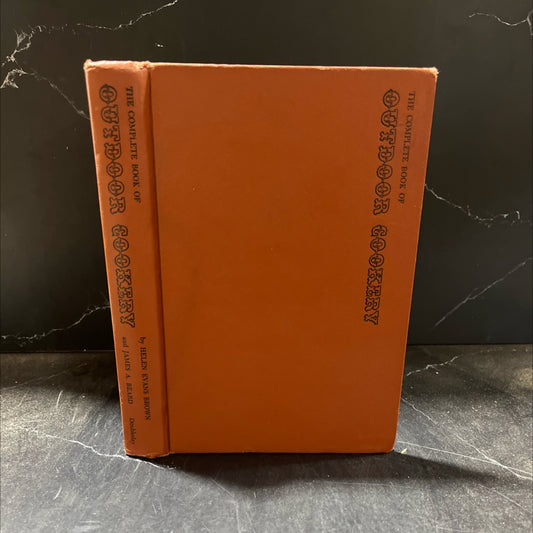 the complete book of outdoor cookery book, by helen evans brown and james a. beard, 1955 Hardcover image 1