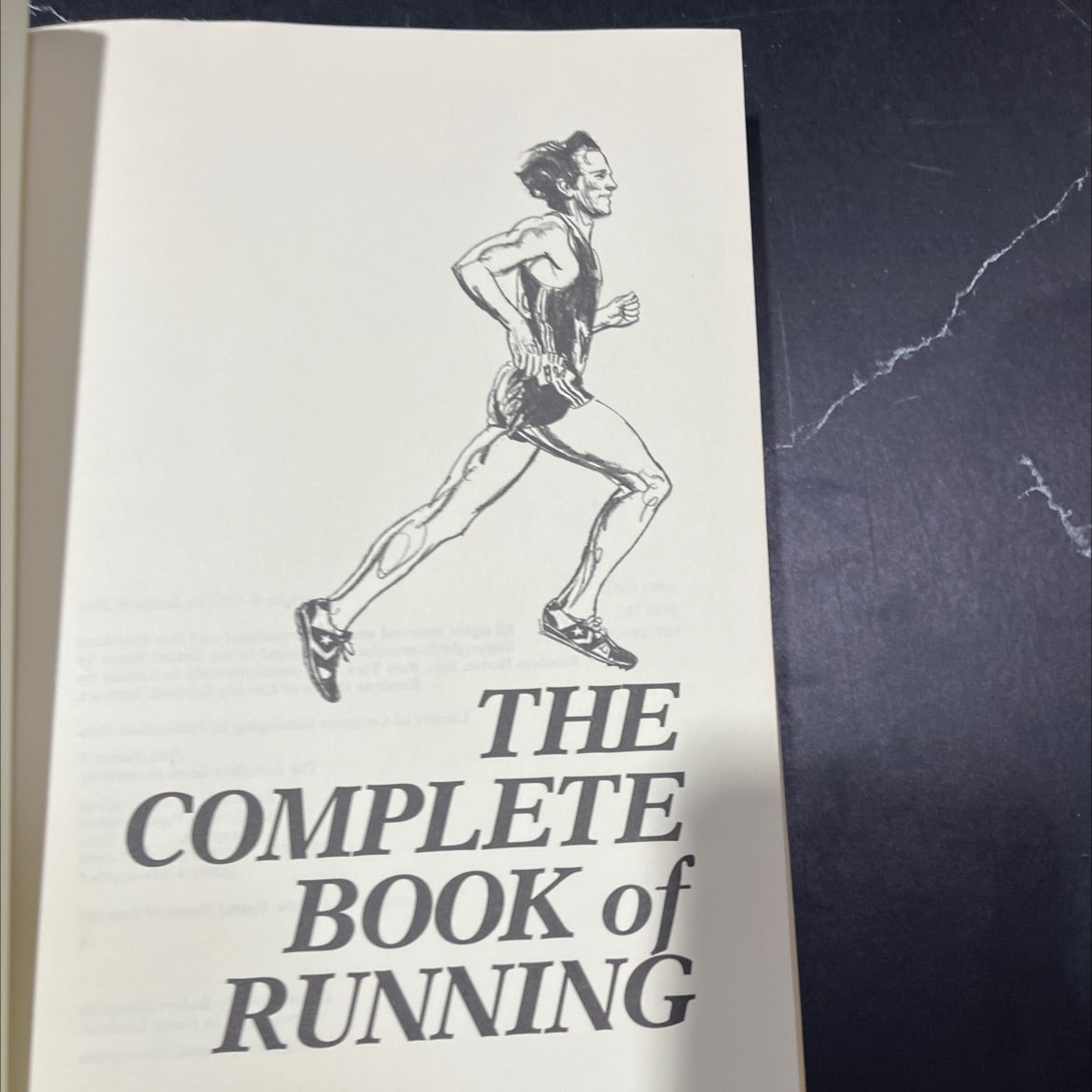 the complete book of running book, by James F. Fixx, 1977 Hardcover, Vintage image 2