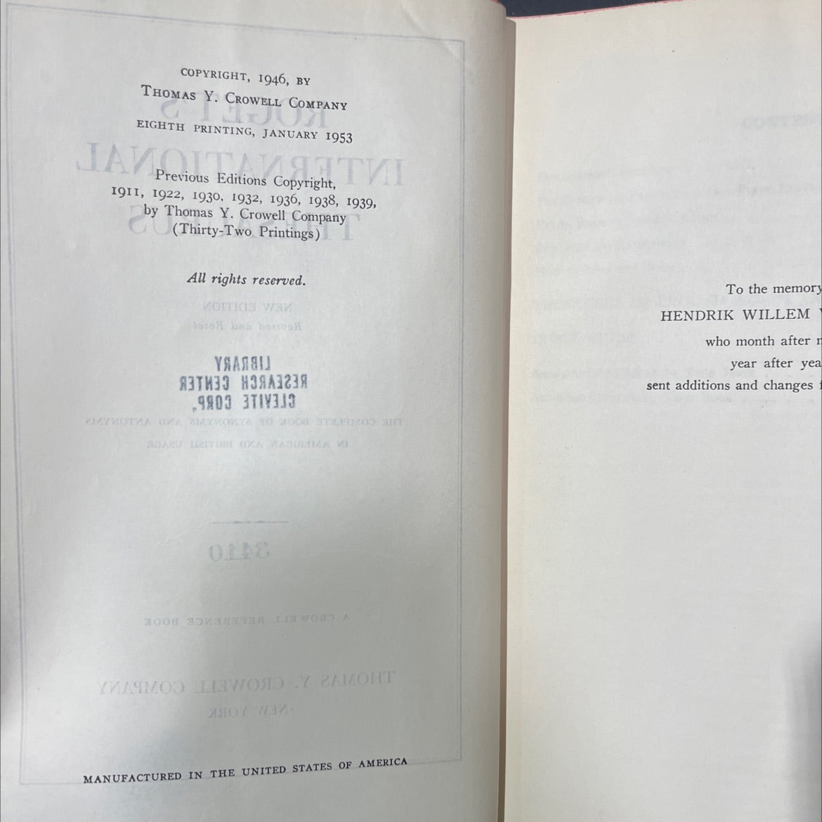 the complete book of synonyms and antonyms in american and british usage book, by thomas y. crowell, 1953 Hardcover image 3