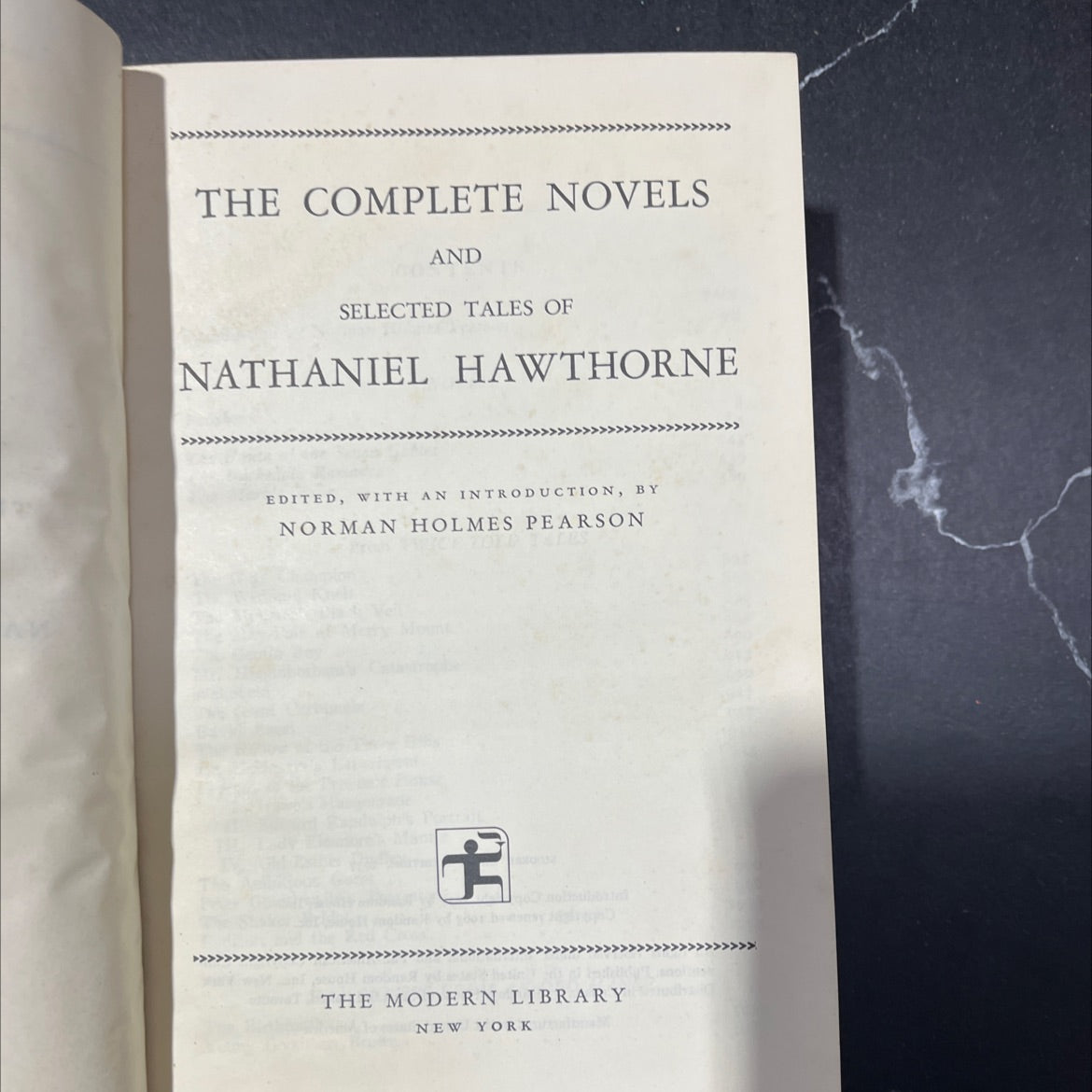 the complete novels and selected tales of nathaniel hawthorne book, by nathaniel hawthorne, 1965 Hardcover image 2