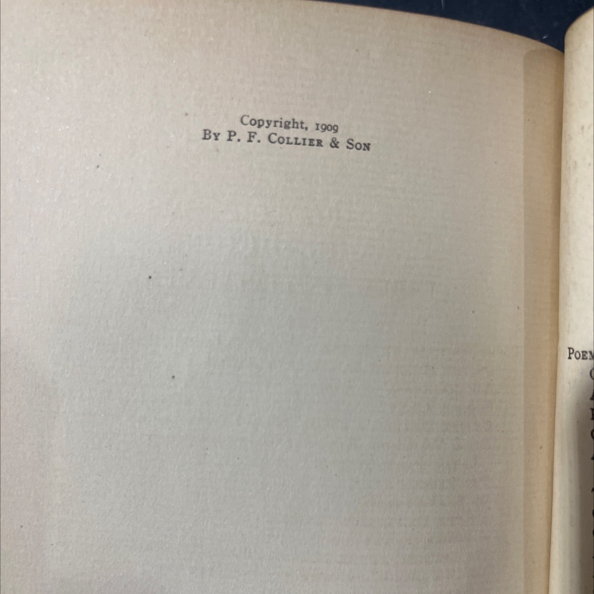 the complete poems of john milton book, by john milton, 1909 Hardcover image 3