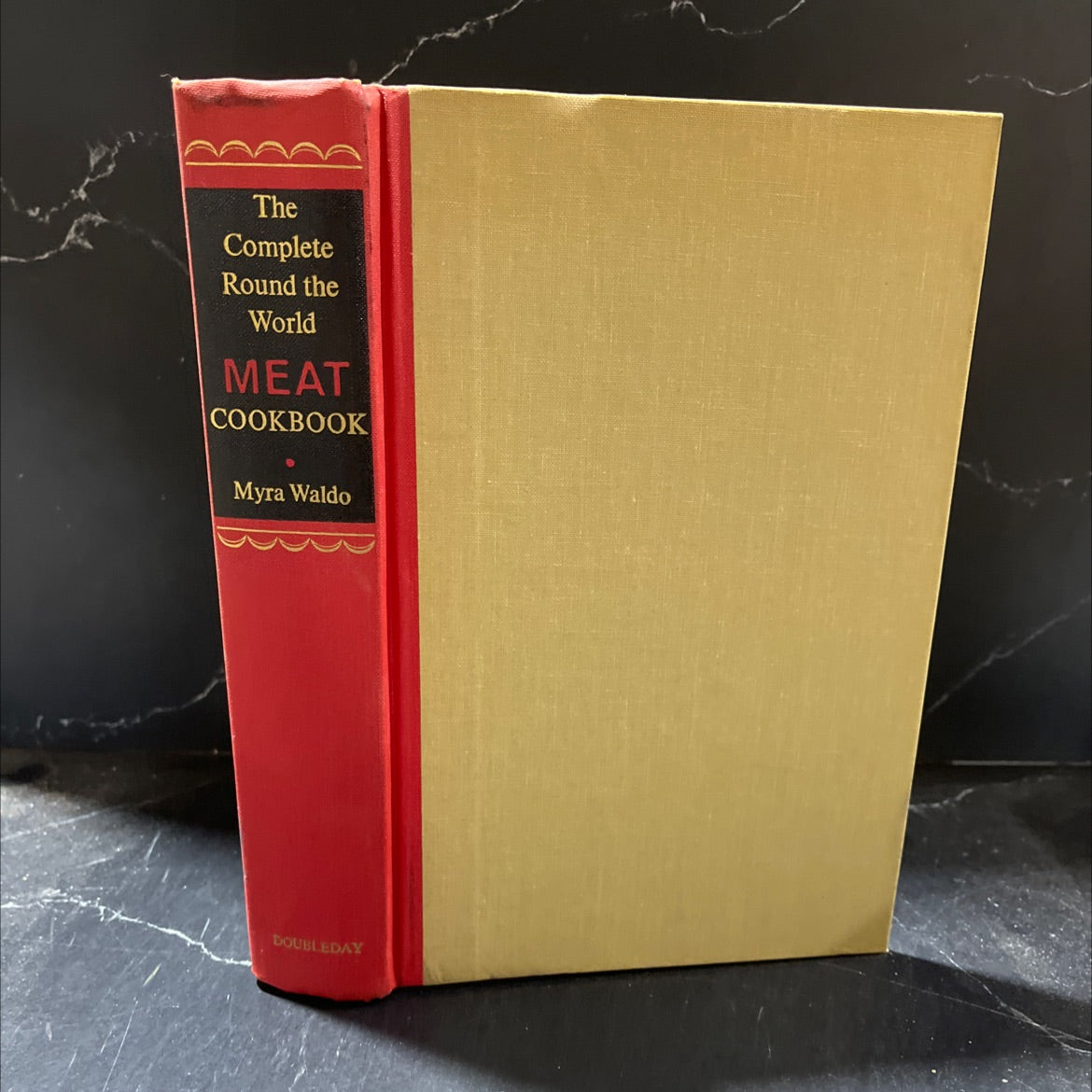 the complete round-the-world meat cookbook book, by Myra Waldo, 1967 Hardcover image 1