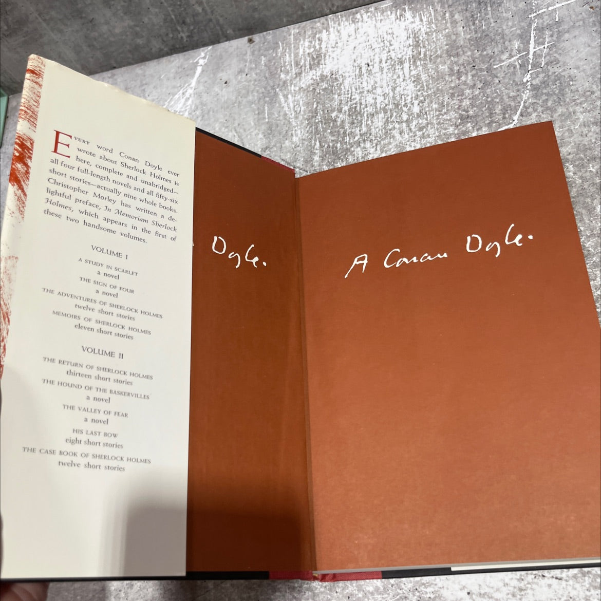 the complete sherlock holmes book, by sir arthur conan doyle, 1927 Hardcover image 4