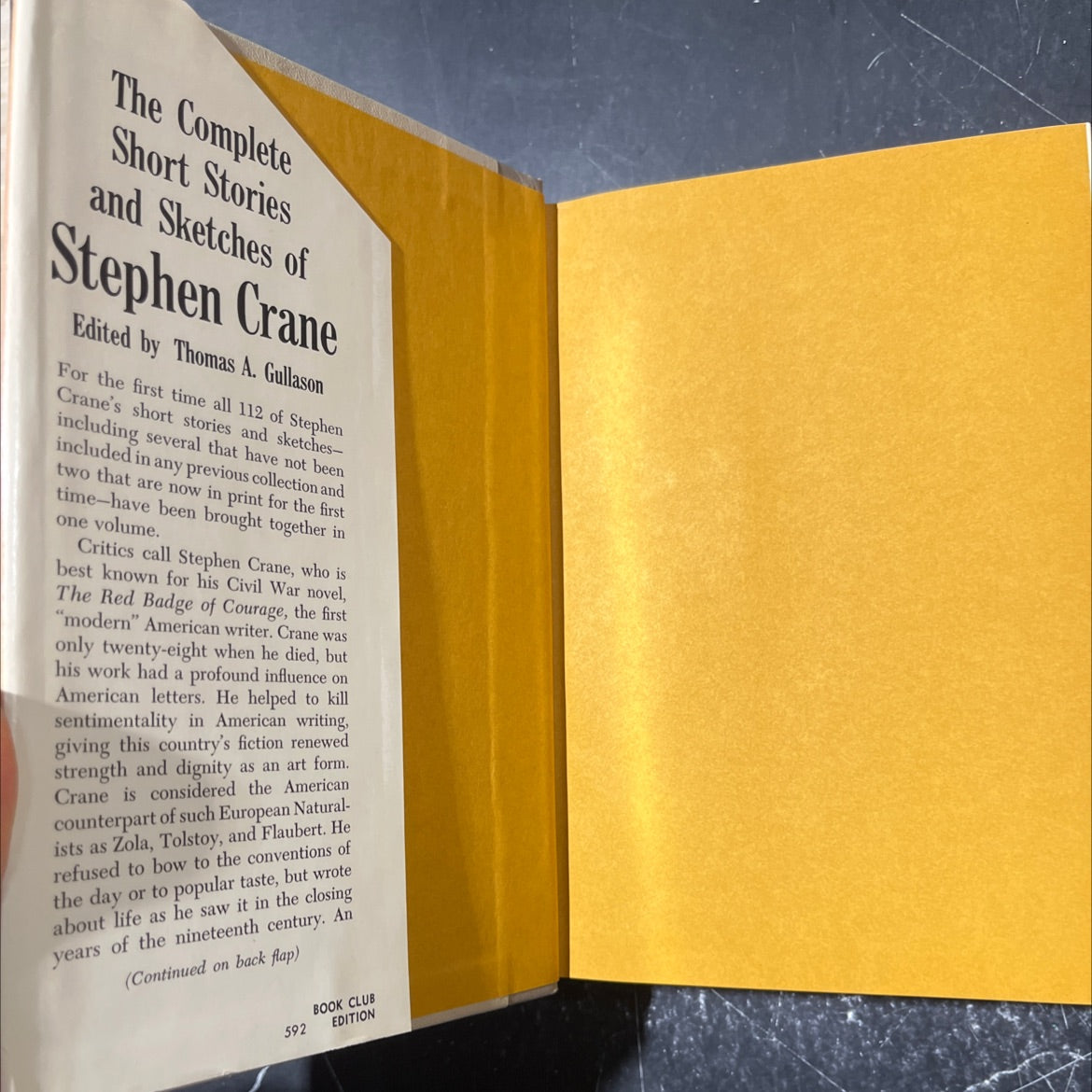 the complete short stories & sketches of stephen crane book, by stephen crane, 1963 Hardcover image 4