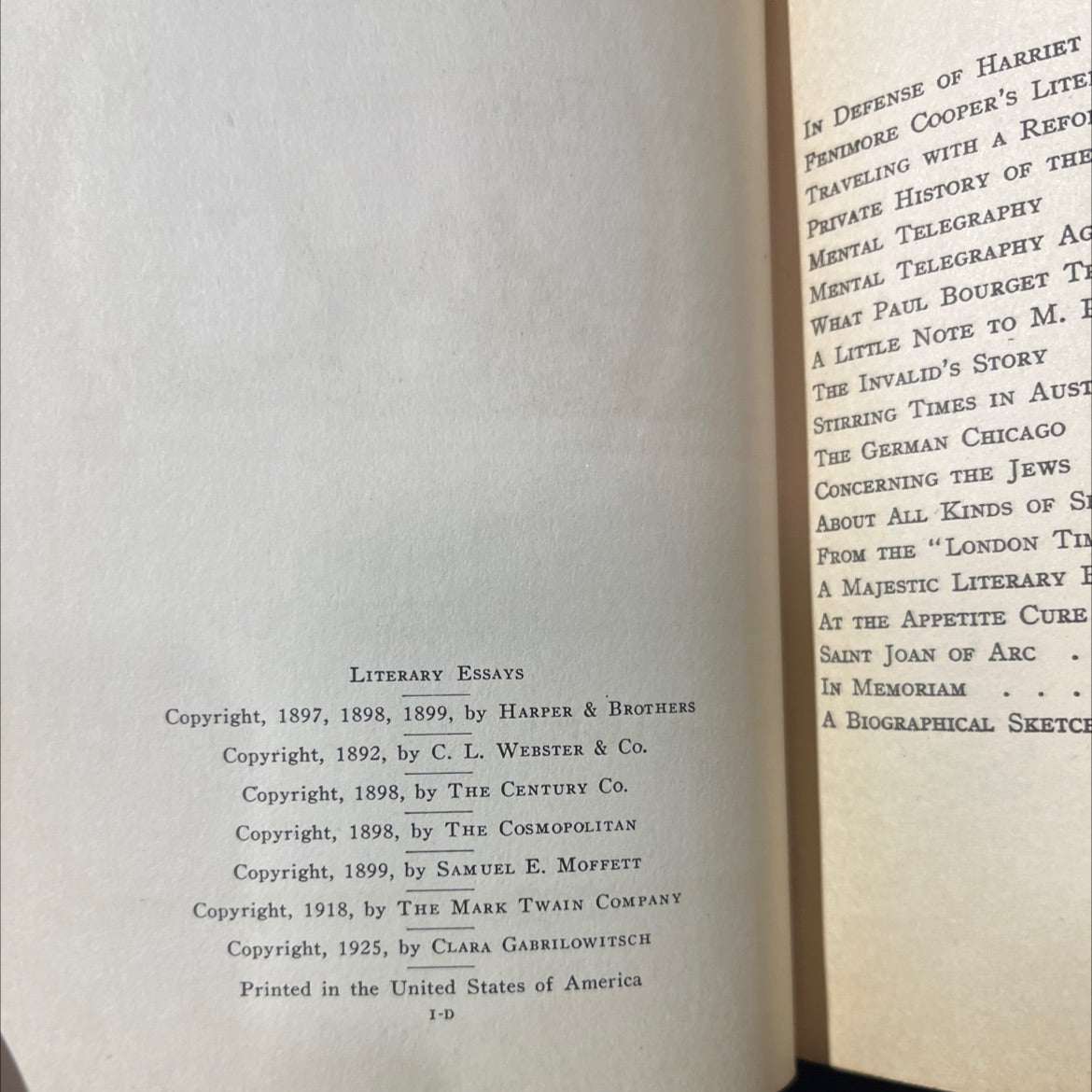 the complete works of mark twain book, by mark twain, 1925 Hardcover image 3