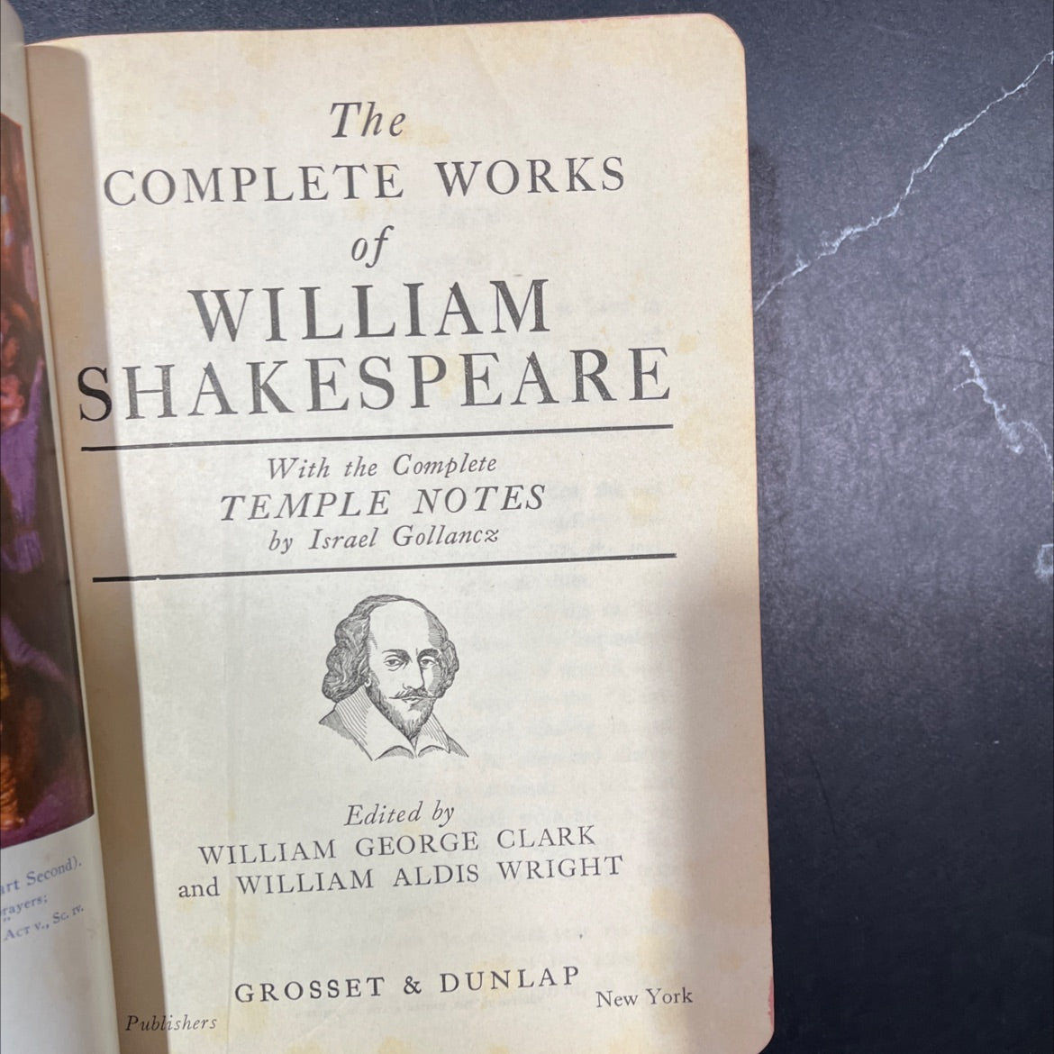 the complete works of william shakespeare with the complete temple notes book, by william shakespeare, 1970 Hardcover image 2