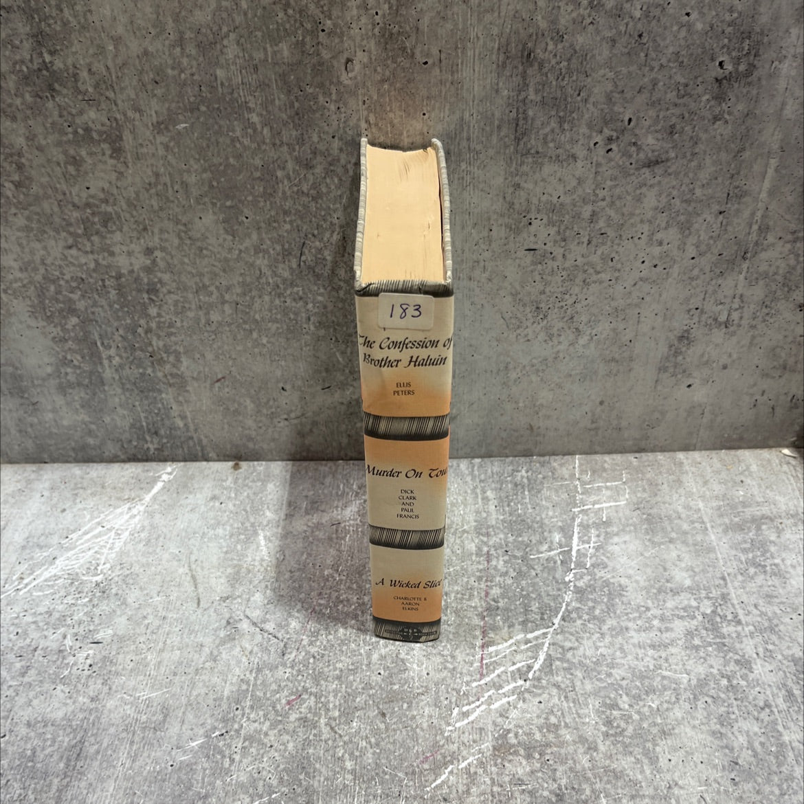 the confession of brother haluin book, by ellis peters, 1988 Hardcover image 4