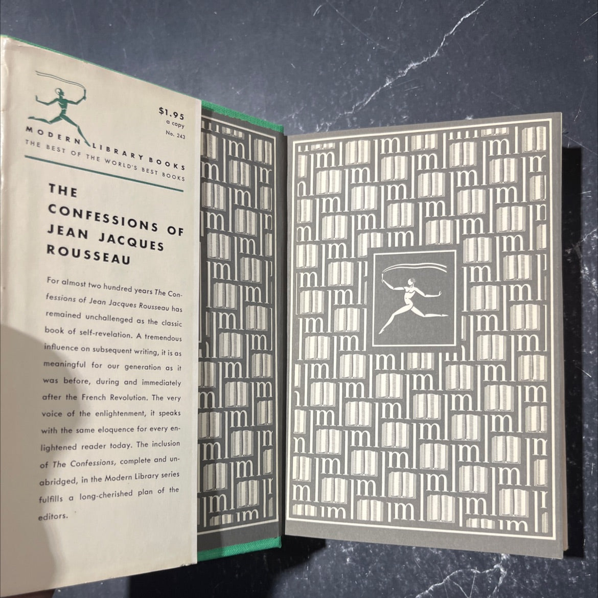 the confessions of jean jacques rousseau book, by jean jacques rousseau, 1970 Hardcover image 4