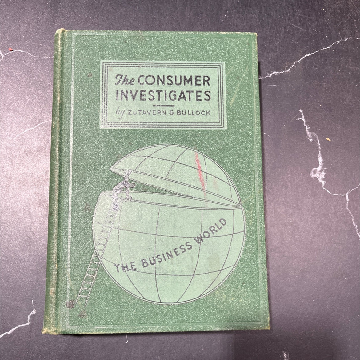 the consumer investigates book, by a. b. zutavern, a. e. bullock, 1938 Hardcover image 1