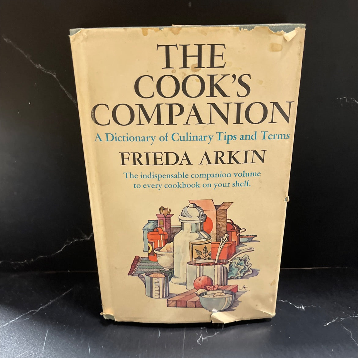 the cook's companion a dictionary of culinary tips and terms book, by frieda arkin, 1968 Hardcover image 1