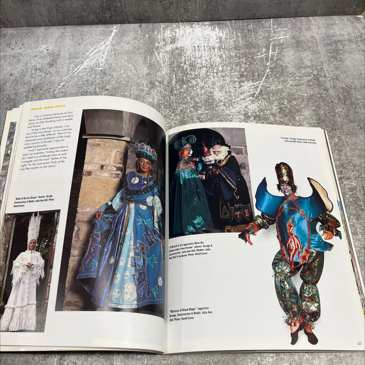 the costumemaker's art: cloaks of fantasy, masks of revelation book, by Thom Boswell, 1992 Paperback image 4