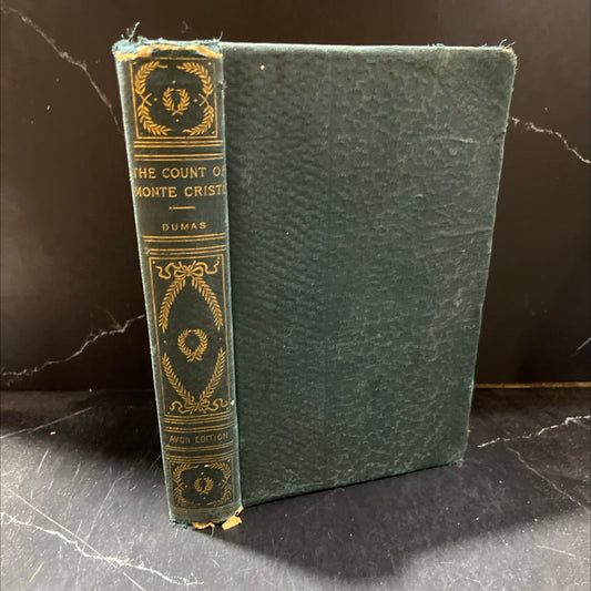 the count of monte cristo; or. the revenge of edmond dantes book, by alexander dumas, unknown Hardcover image 1