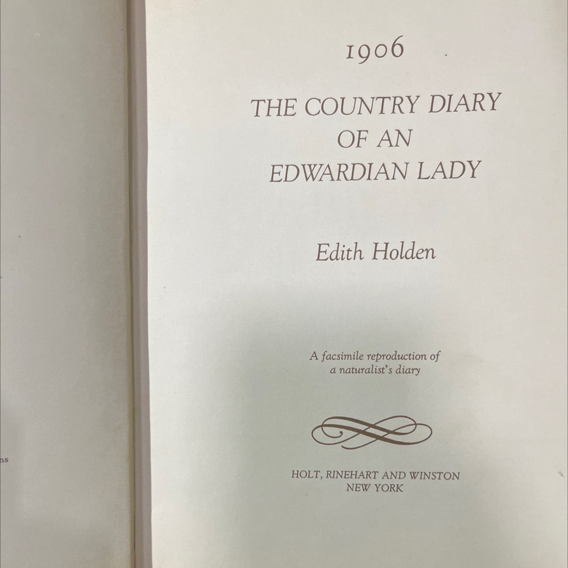 the country diary of an edwardian lady book, by Edith Holden, 1977 Hardcover image 2