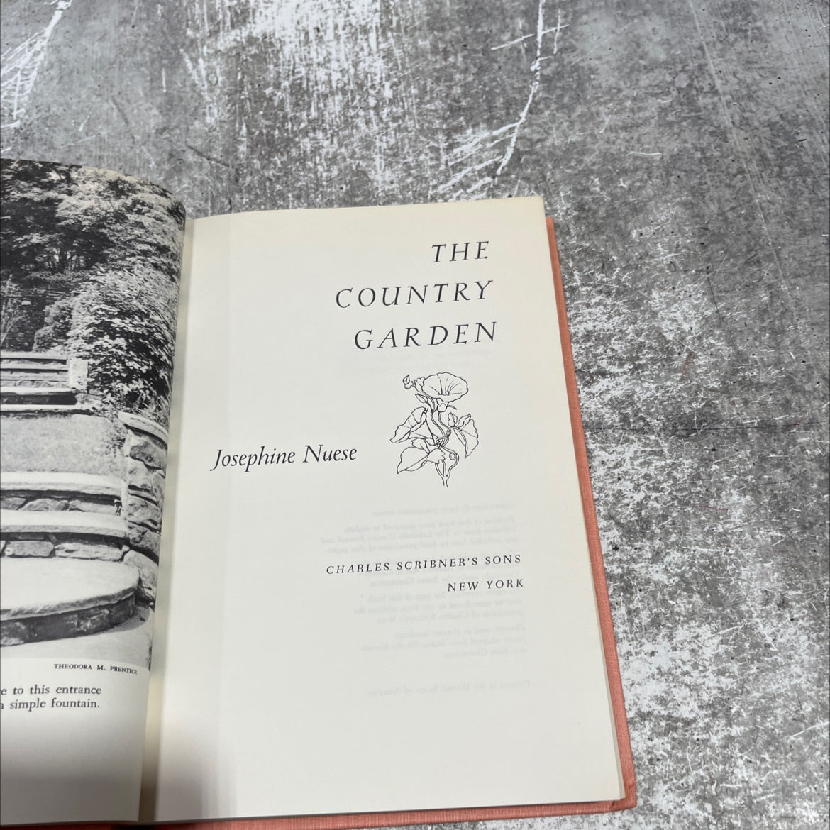 the country garden book, by josephine nuese, 1970 Hardcover image 2