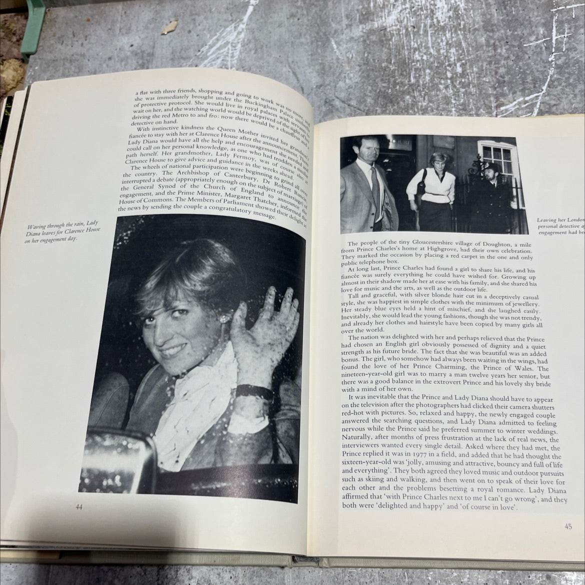 the country life book of diana princess of wales book, by lornie leete-hodge, 1982 Hardcover image 4