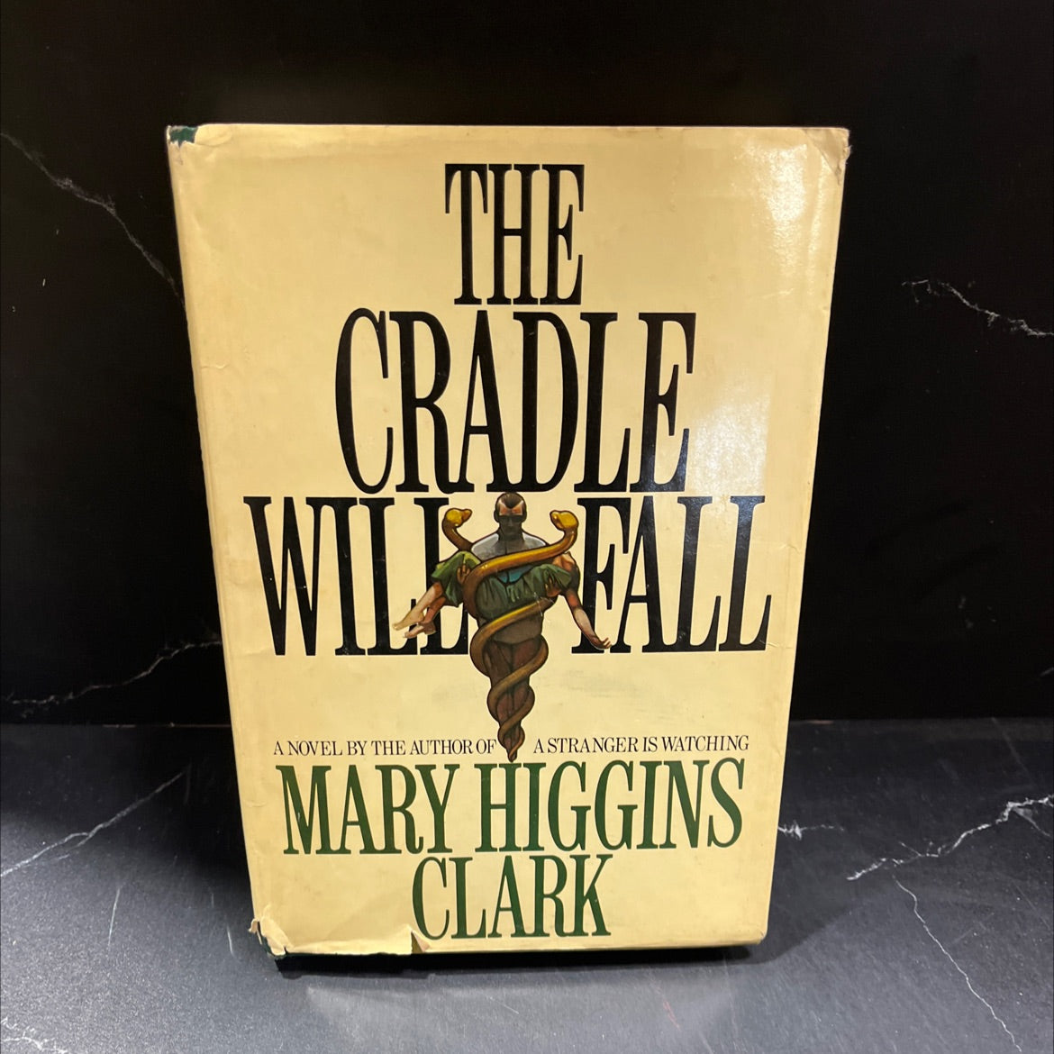 the cradle will fall book, by Mary Higgins Clark, 1980 Hardcover image 1