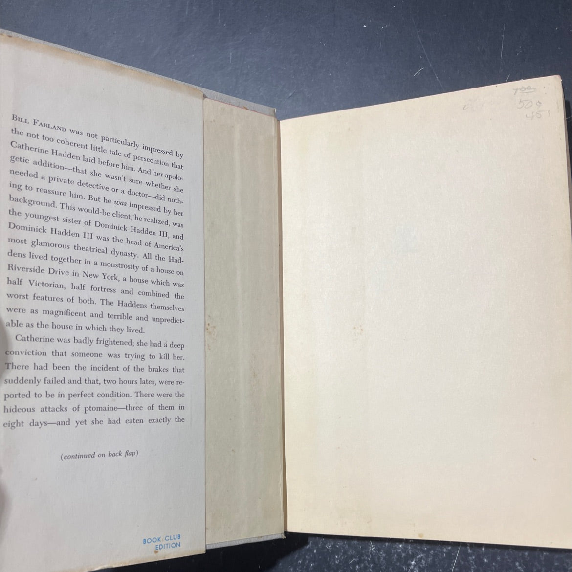 the crimson in the purple book, by holly roth, 1956 Hardcover image 4