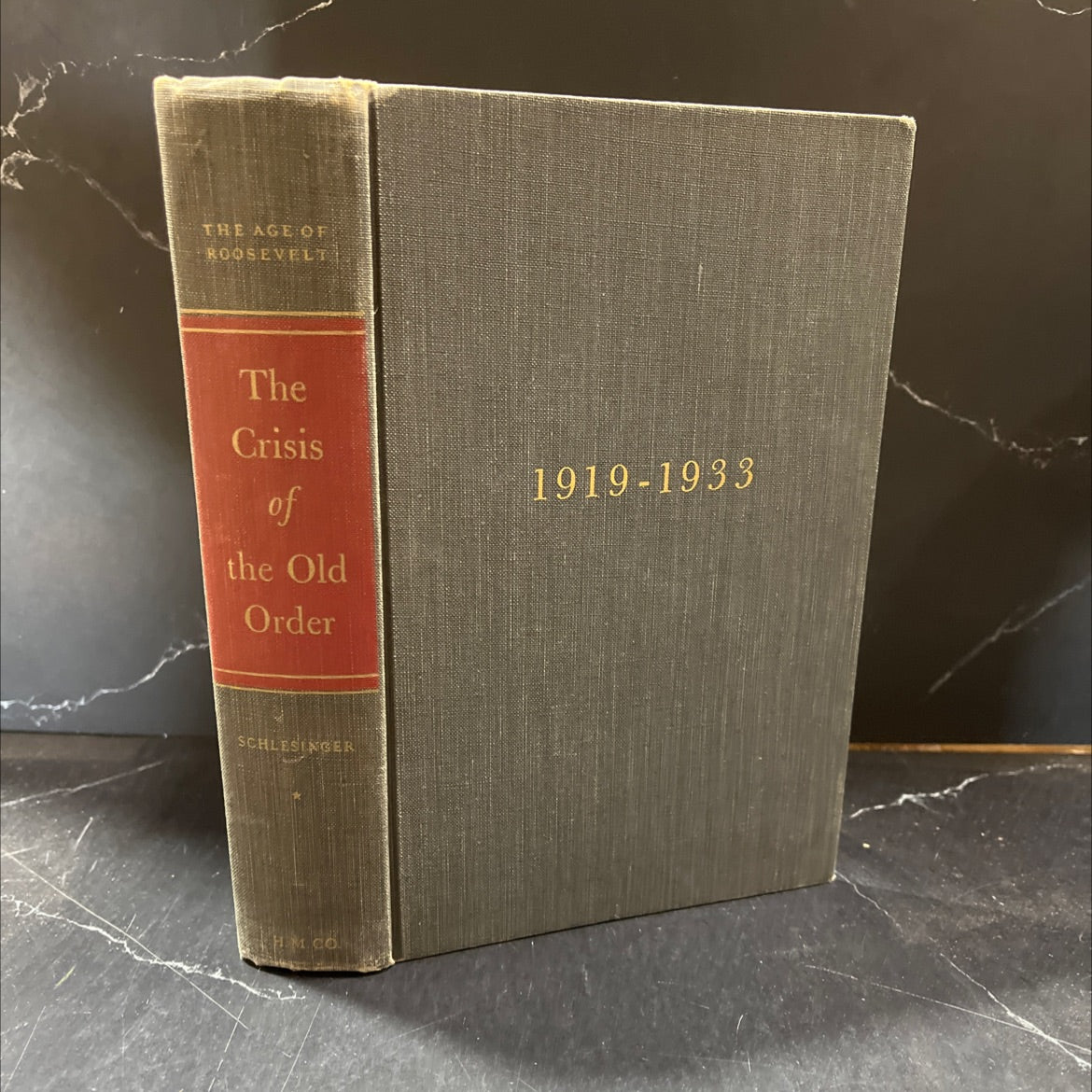 the crisis of the old order 1919-1933 book, by arthur m. schlesinger, jr., 1957 Hardcover image 1