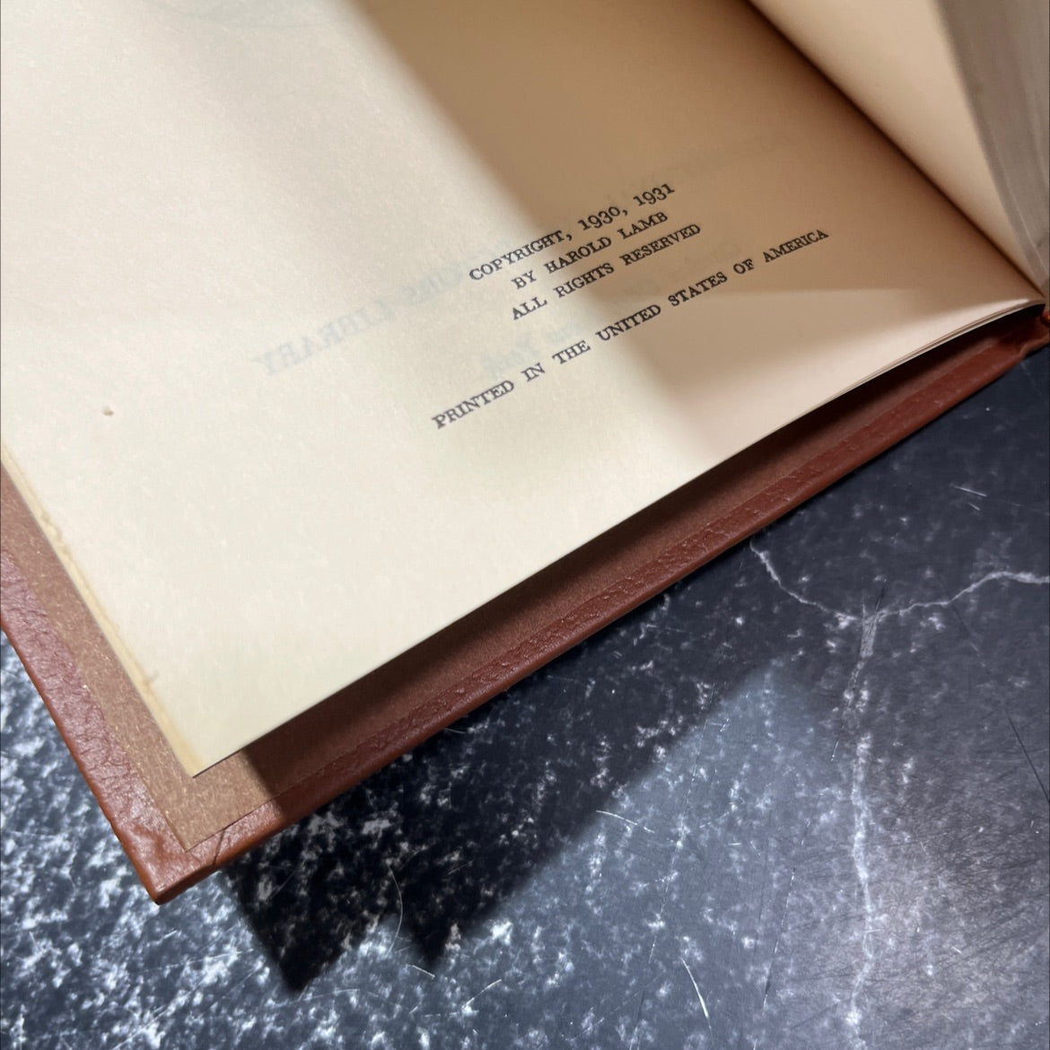 the crusades iron men and saints book, by harold lamb, 1931 Hardcover image 3