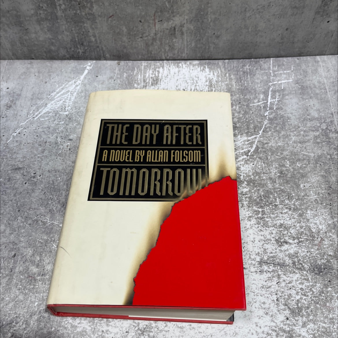 the day after tomorrow book, by allan folsom, 1994 Hardcover image 1