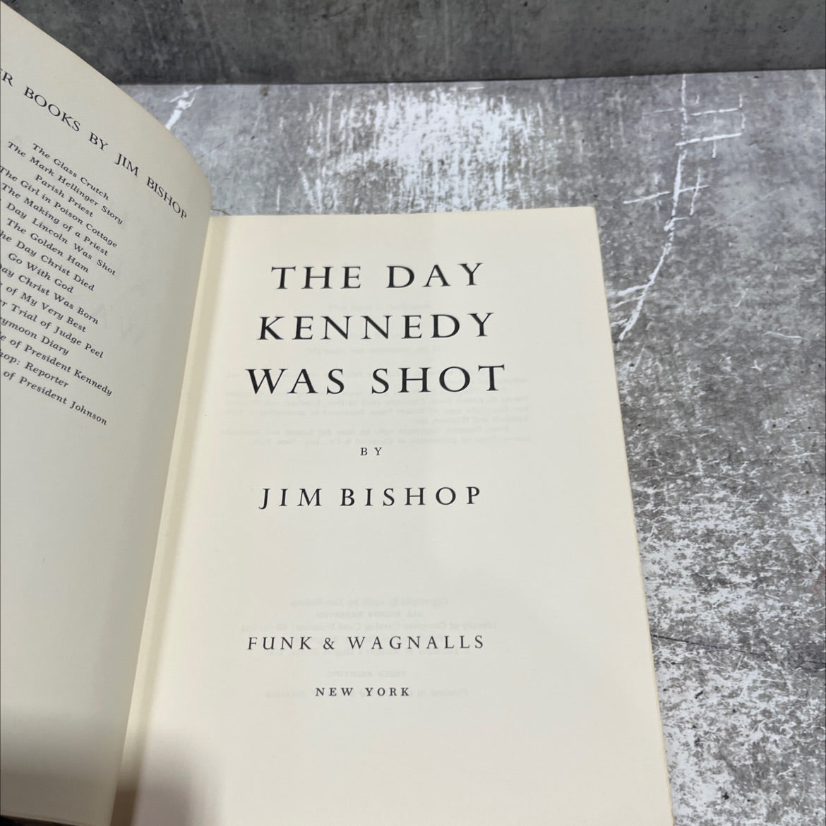 the day kennedy was shot book, by jim bishop, 1968 Hardcover image 2