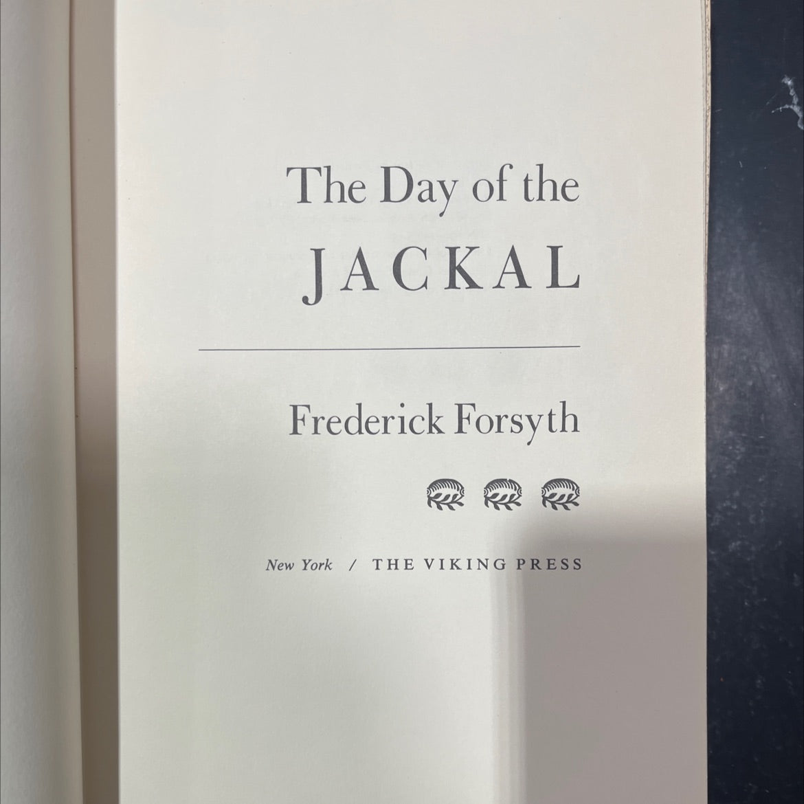 the day of the jackal book, by Frederick Forsyth, 1971 Hardcover image 2