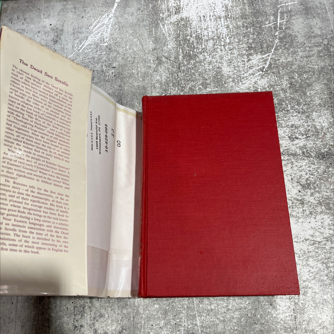 the dead sea scrolls book, by millar burrows, 1955 Hardcover image 4