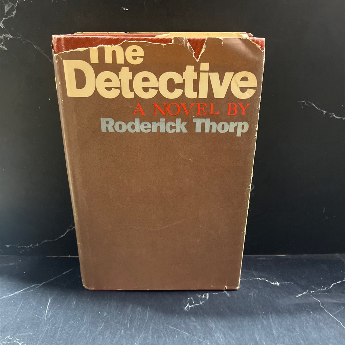the detective book, by roderick thorp, 1966 Hardcover image 1