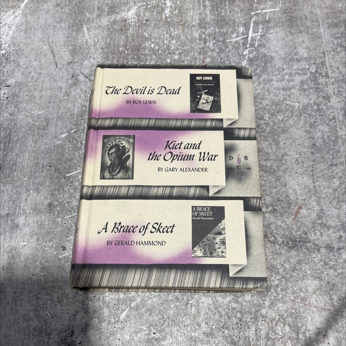 the devil is dead book, by roy lewis, 1989 Hardcover image 1