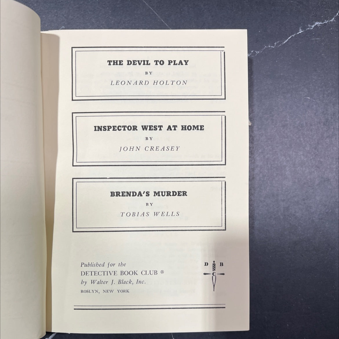 the devil to play book, by leonard holton, 1973 Hardcover image 2