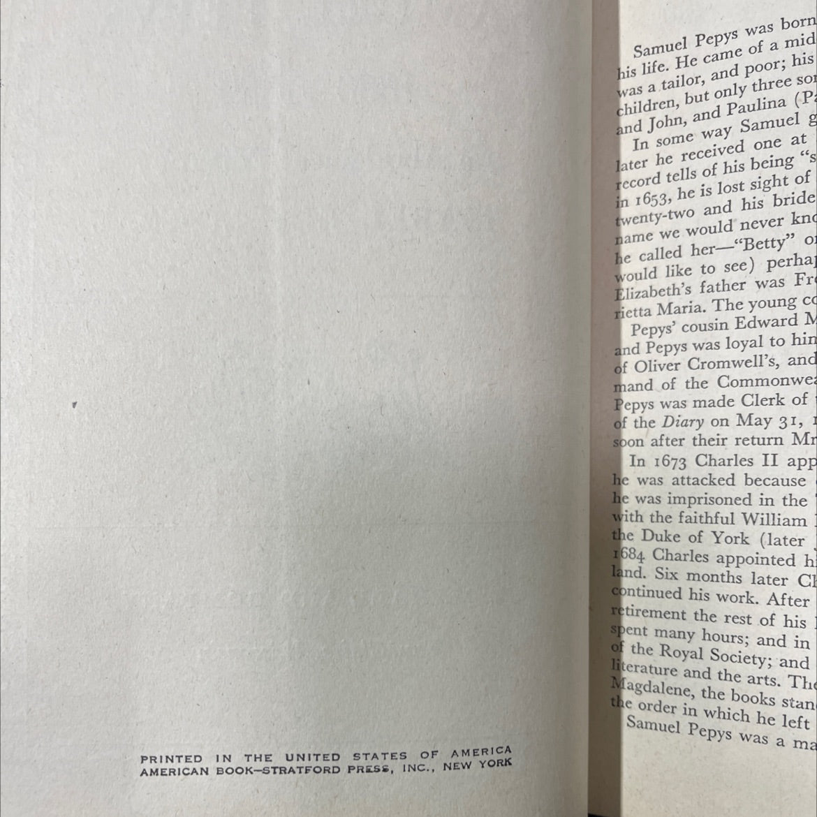 the diary of samuel pepys 1660-1669 an abridgment book, by isabel ely lord, 1970 Hardcover image 3