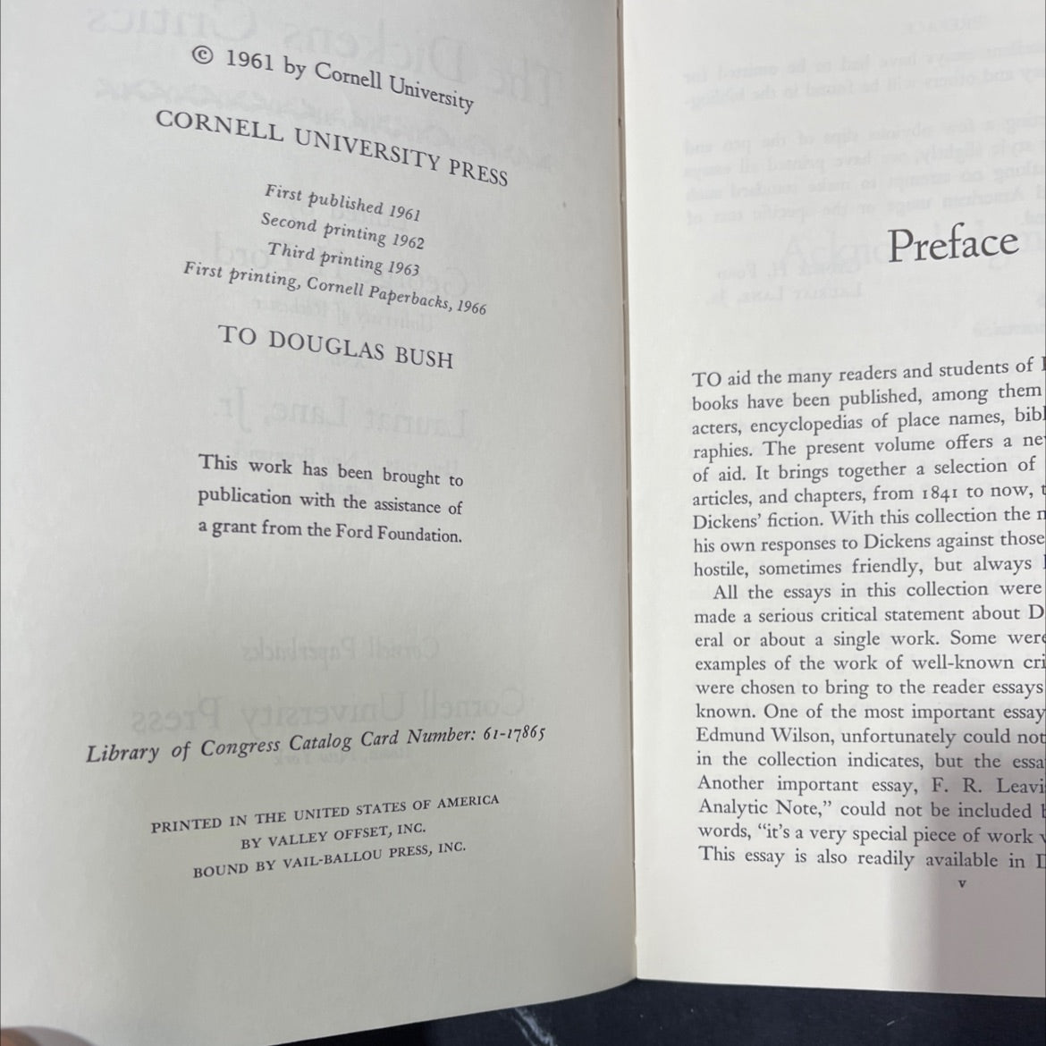 the dickens critics akakaka book, by George H. Ford, Lauriat Lane, Jr., 1963 Paperback image 3