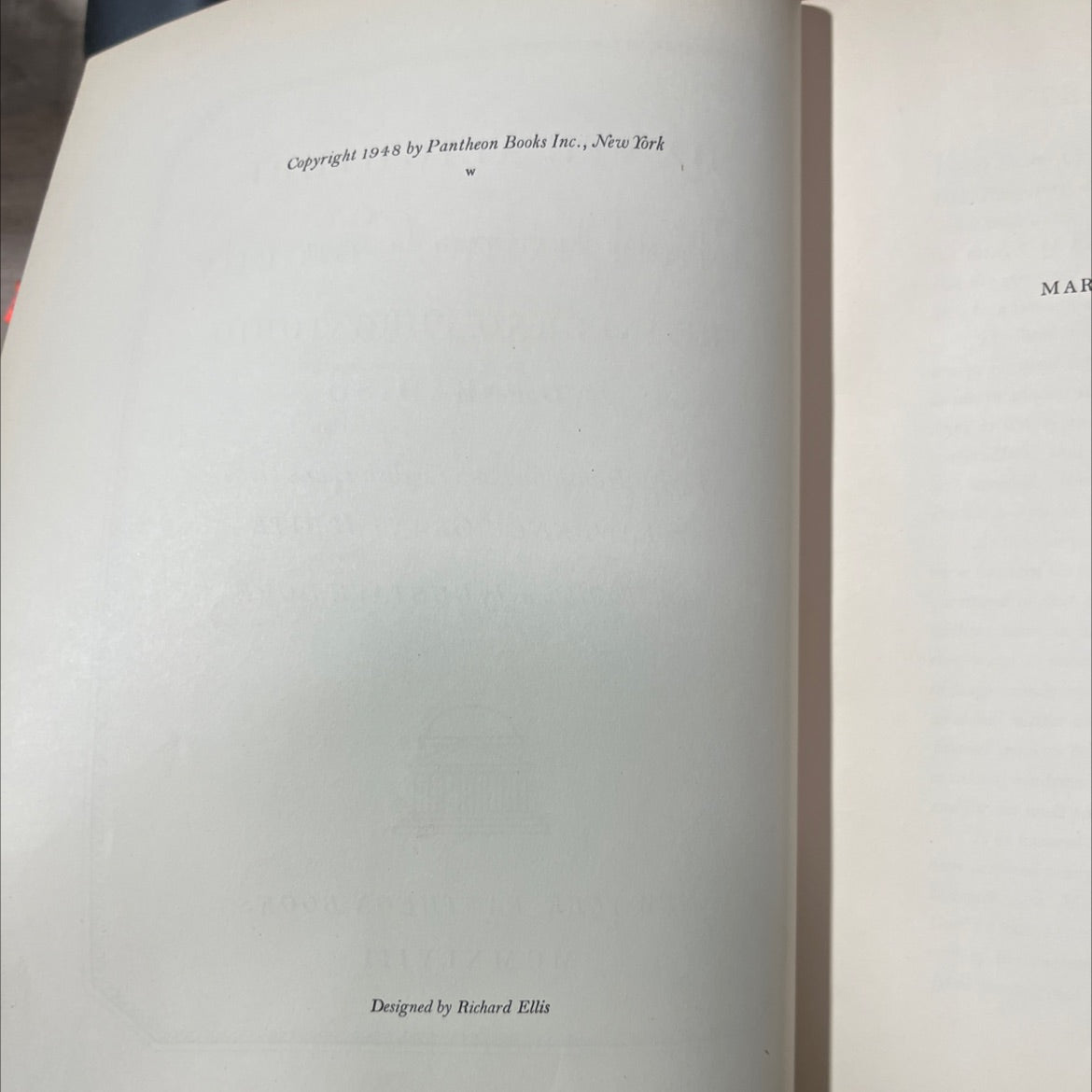 the divine comedy the inferno purgatorio and paradiso book, by dante alighieri, 1948 Hardcover image 3